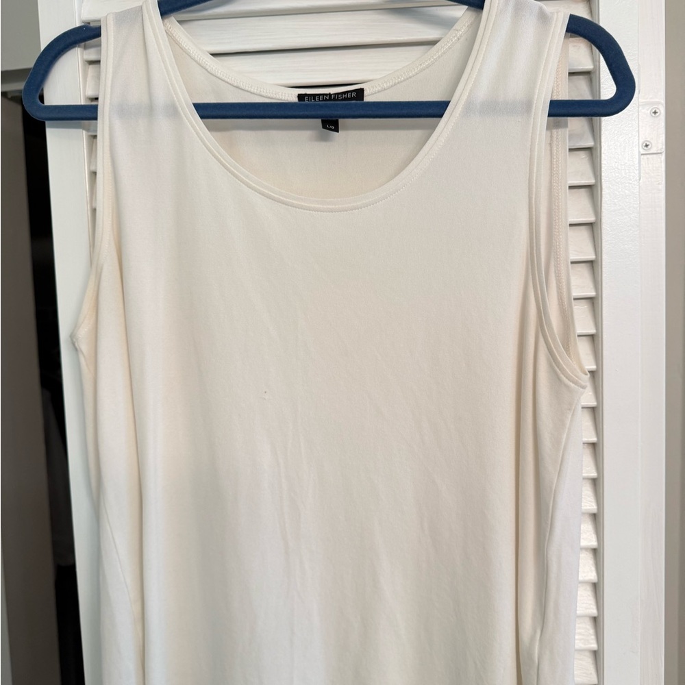 Eileen Fisher Cream Tank Top